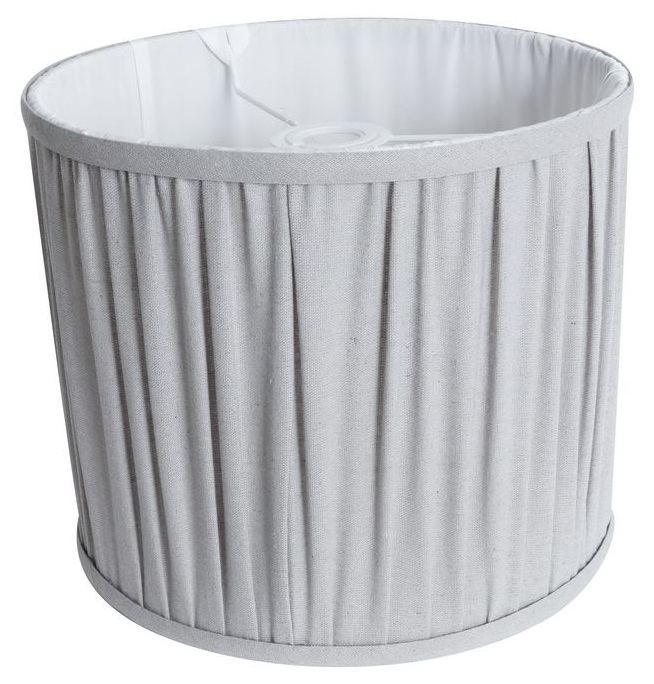 Abat-jour Plissé Organza Bordeaux – Diamètre 25 Cm, Pour Lampe