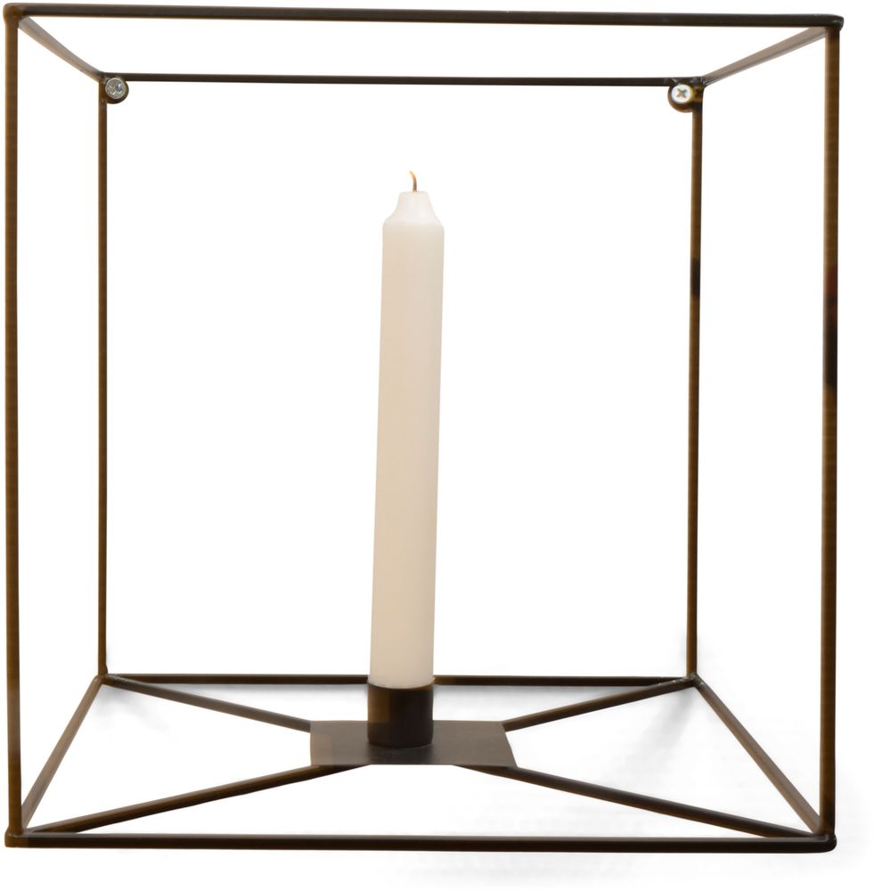 Cube bougeoir pour table de mariage - Design By Hibrido