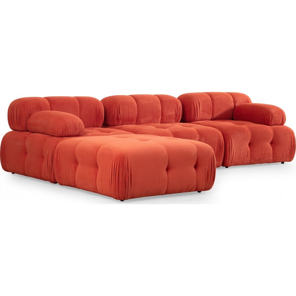 Coffret Divan En Velours Rouge Et Noir - Occasion - Style Bohème Ou Rétro - Accessoire De Rangement